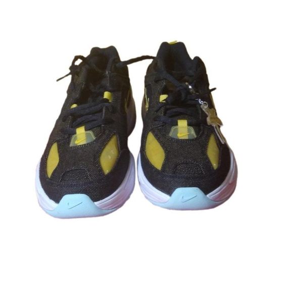 Nike  M2K Tekno LX Black & Bright Citron Teal NEW - Picture 2 of 6